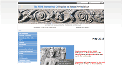 Desktop Screenshot of csircolloquium13.arheomedia.ro